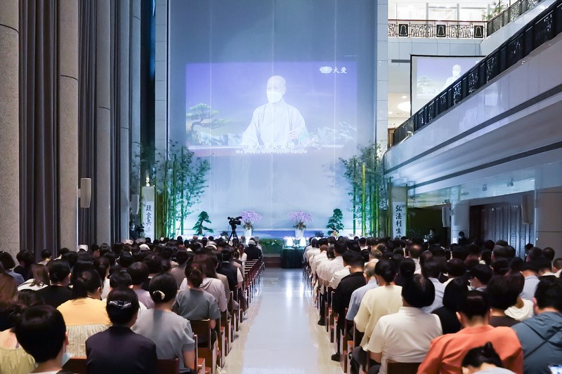 台北慈院吉祥月祈福會 茹素護生聚善念