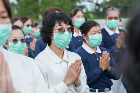 20250412靜心經行霑法喜 收攝身心共祈禱