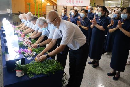職志合辦七月吉祥祈福會 正念護生茹素造福 20250825 13