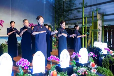 職志合辦七月吉祥祈福會 正念護生茹素造福 20250825 21
