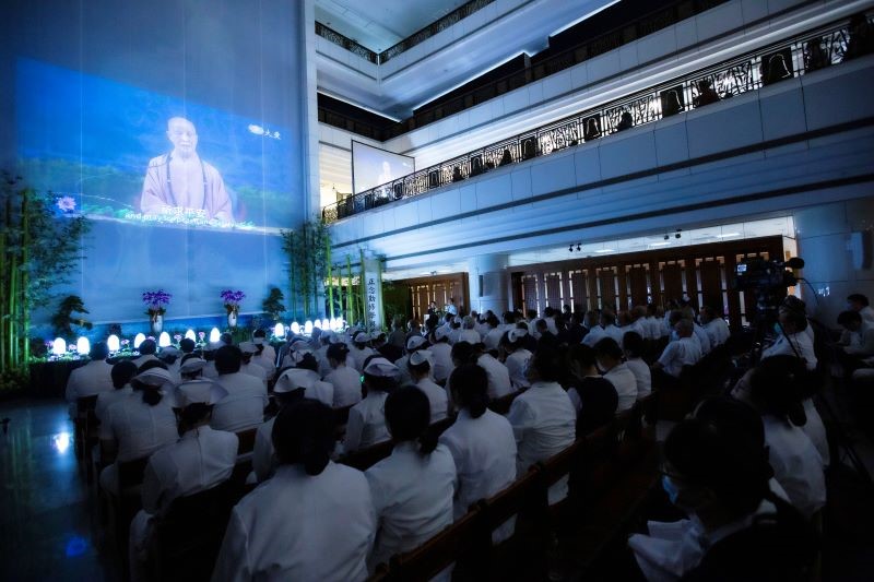 職志合辦七月吉祥祈福會 正念護生茹素造福 20250825 22