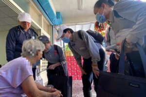 Read more about the article 北慈醫護赴災區 協助光復整復家園