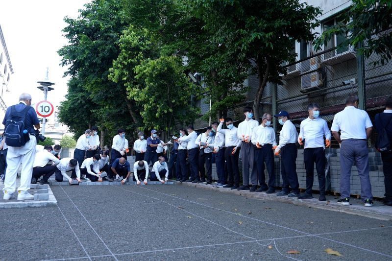 重鋪車道連鎖磚，強化排水與行走安全，職志合力守護就醫道路3