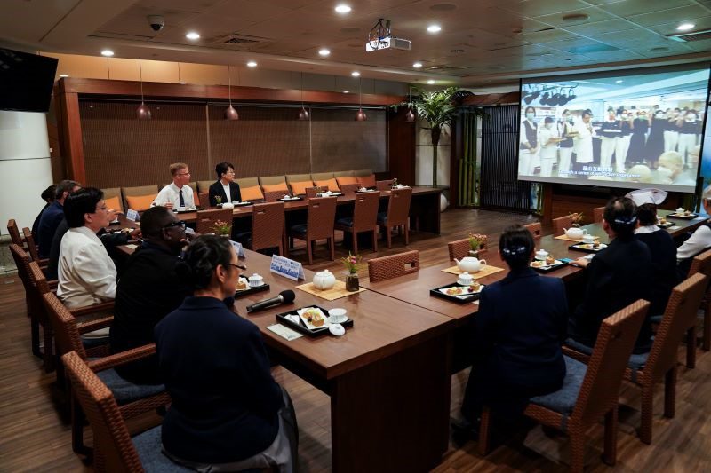 梵蒂岡樞機主教半日巡禮 感受台北慈院醫療人文 20260513 5