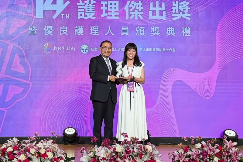 專業與溫度守護生命第一線 台北慈院護理人員獲護理傑出獎 20260512 2