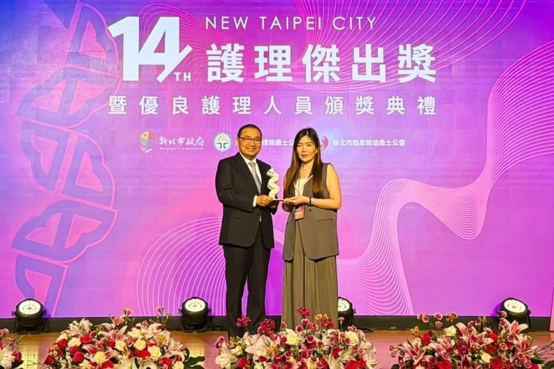 專業與溫度守護生命第一線 台北慈院護理人員獲護理傑出獎 20260512 3