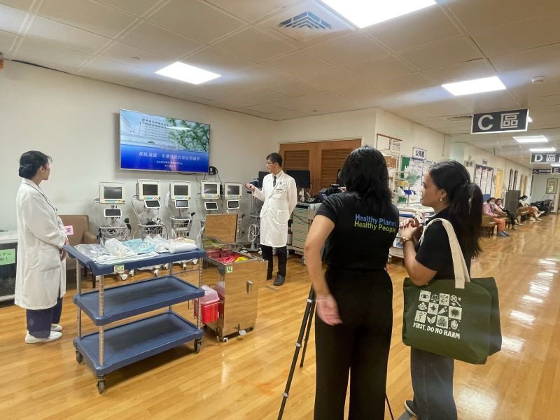 綠色醫療接軌國際 台北慈院攜手HCWH拍攝永續導覽系列影片 20260814 4
