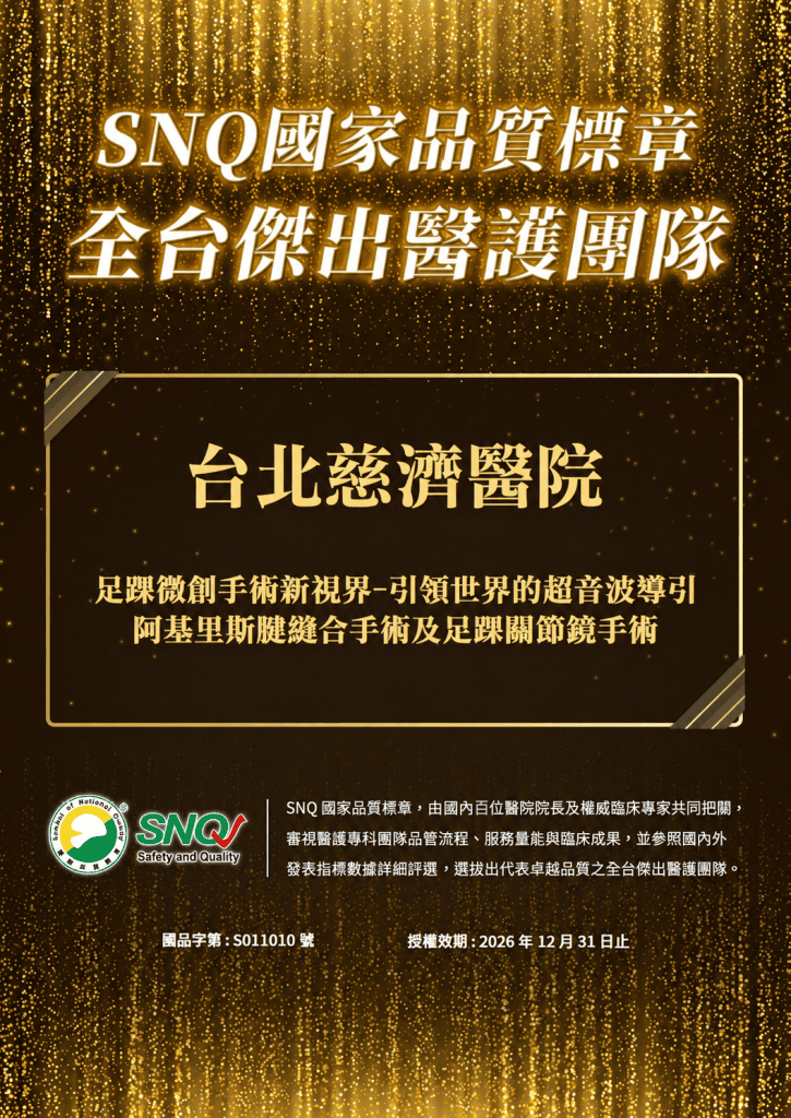 2026 SNQ骨科銀獎